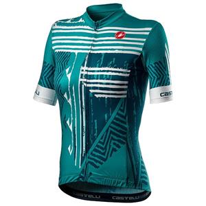 Castelli Damesshirt Astratta, Fietsshirt, Fietskleding
