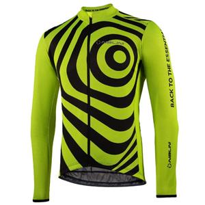 Nalini Shirt met lange mouwen Coffee fietsshirt met lange mouwen, voor heren, Ma