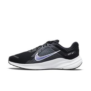 Nike Quest 5 Hardloopschoen voor dames (straat) - Zwart