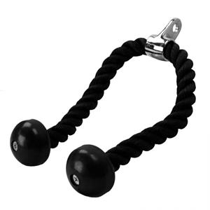 Triceps Touw - 68 Cm - Nylon - Chromen Koppeling