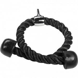 Triceps Touw - 85 Cm - Nylon - Chromen Koppeling