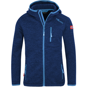 TROLLKIDS Kapuzen Fleecejacke Jondalen XT Fleecejacken blau 