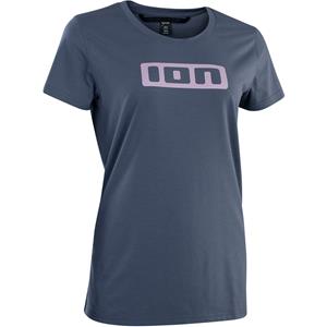 ION Girls MTB-Jersey Kurzarm Logo DR