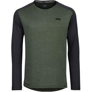 IXS Flow X Long Sleeve Jersey Green/Black