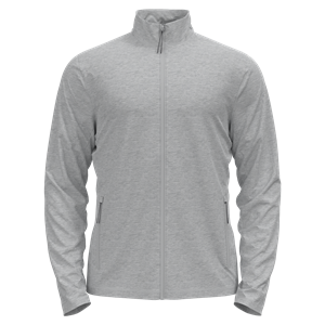 Odlo Berra - Fleecejacke - Herren Grey Melange 3XL