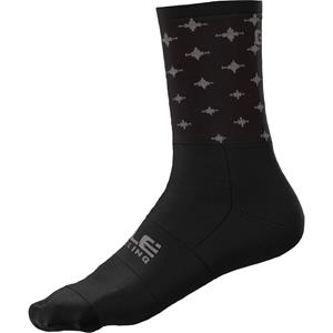 ale Alé Stars Socks Black-Dove Grey