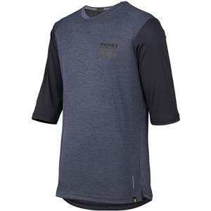 IXS Carve X 3 qrt Jersey 2022 - Schwarz}
