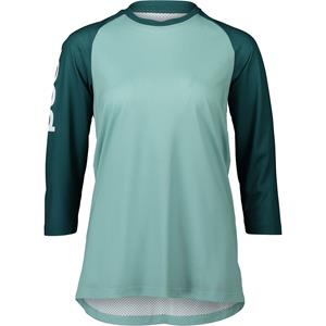 Poc Women's MTB Pure 3/4 Jersey Lt Dioptase Blue/Dioptase Blue S