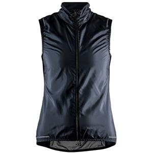 Craft - Women's Essence Light Wind Vest - Windstopper, blauw/zwart