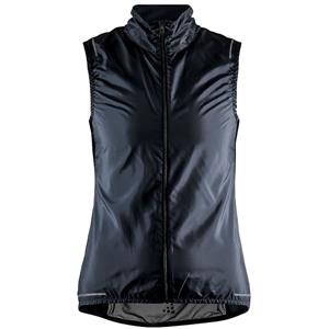 Craft Essence Light Wind vest fiets windvest zwart dames, M