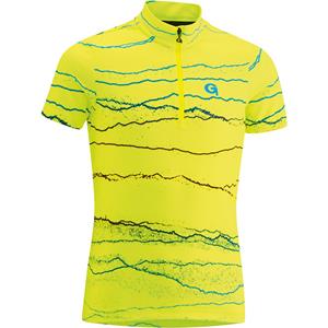 Gonso Kinder-Bikeshirt-1/2-HZ Triest safety yellow