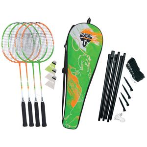 TALBOT torro Badminton-Set , 4 Attacker Plus,
