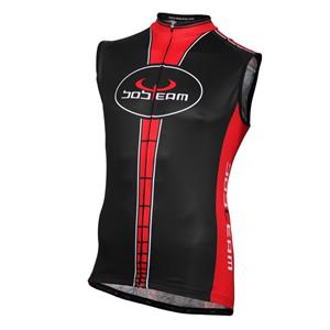 Bobteam Wielrentrui,  Infinity fietsshirt zonder mouwen, voor heren
