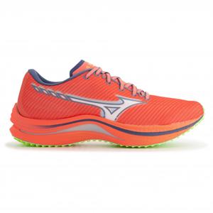 Mizuno Wave Rebellion - Laufschuhe - Damen Neon Flame / White / Neo Lime 38