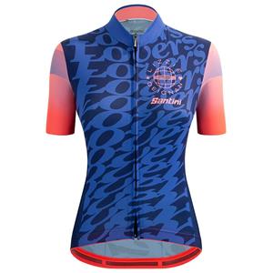 Santini Kurzarmtrikot Lizzie Deignan 2021 damesfietsshirt