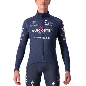 Castelli QUICK-STEP ALPHA VINYL Perfetto RoS 2022 Light Jacket, voor heren, Kin