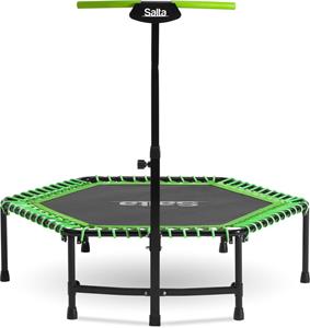 Salta Trampolines Salta Fitness - inklusive höhenverstellbaren Haltegriff - 140cm grün