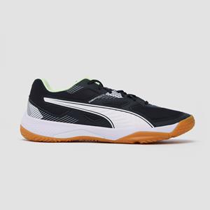 PUMA SolarFLASH II Hallenschuhe Unisex puma black/puma white/fizzy light/gum