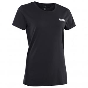 ION Tee S_Logo SS DR - MTB Trikot - Damen Black M