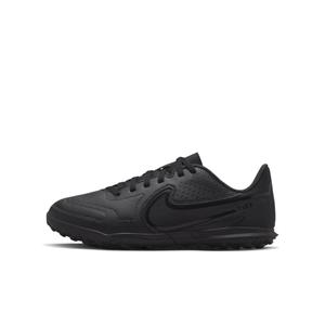 Nike Jr. Tiempo Legend 9 Club TF Voetbalschoenen voor kleuters/kids (turf) - Zwart