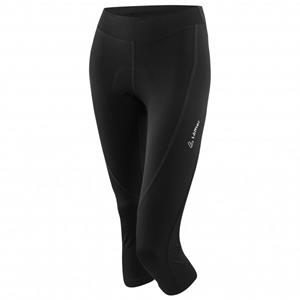 Löffler - Women's 3/4 Bike Tights Tour II - Fietsbroek, zwart