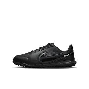 NIKE Jr. Tiempo Legend 9 Academy TF Turf Fußballschuhe Kinder black/dk smoke grey-summit white