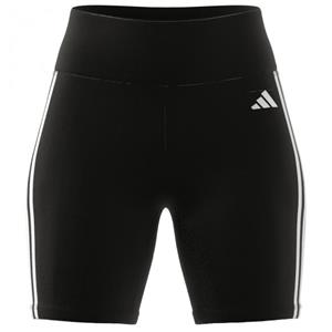 Adidas TE 3 Stripes Short Tight - Hardlooplegging, zwart