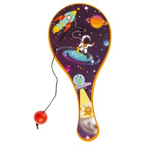 Decopatent Uitdeelcadeaus 48 Stuks Space Paddle Bat Bal Spel Met