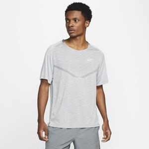 Nike Dri-FIT ADV TechKnit Ultra Hardlooptop met korte mouwen voor heren - Grijs