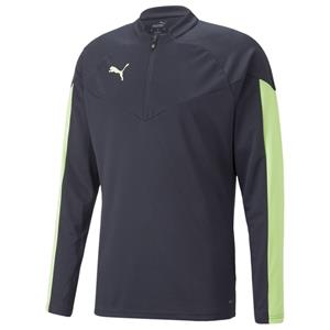 Puma Trainingsshirt IndividualFINAL Kwartrits - Blauw/Groen