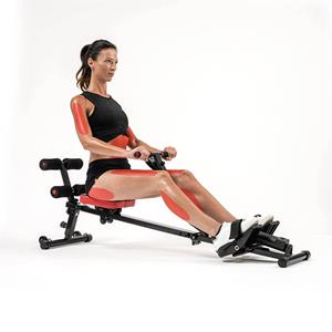Kendox Rowshaper - Roei-apparaat Voor Thuis - Fitnessapparaat Voor Cardio- En Krachttraining - Belastbaar Tot 120 Kg