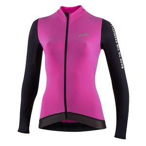 Nalini Damesshirt met lange mouwen New Fit damesfietsshirt met lange mouwen, Maa