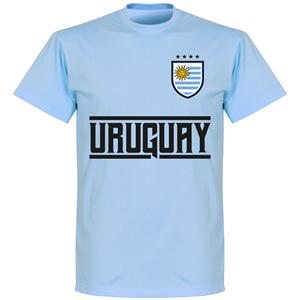 Retake Uruguay Team T-Shirtichtblauw - Kinderen - 12 Years