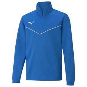 PUMA teamRISE 1/4-Zip Top Kinder electric blue