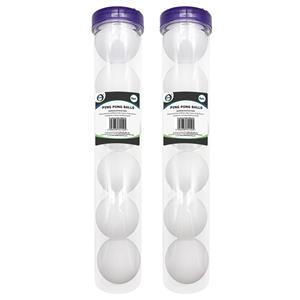 12x stuks Tafeltennis pingpong balletjes 40 mm/4 cm - Sportief speelgoed - Sporten - Tafeltennissen