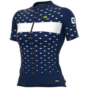 Alé Women's PRR Stars Short Sleeve Jersey - Blue-White}