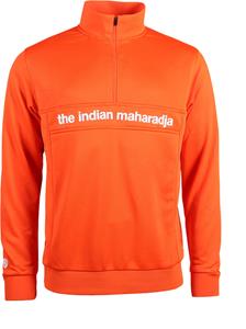 Indian Maharadja Poly Terry Half Zip Heren