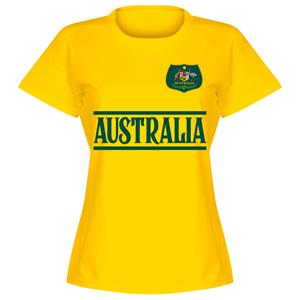 Retake Australië Team T-Shirt - Geel - Dames - 14