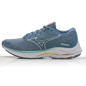 Mizuno Hardloopschoenen Wave Rider 26 - Blauw/Wit/Goud Dames