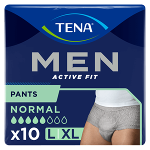 TENA Men Active Fit Pants Normal Large/Extra Large - 10 stuks