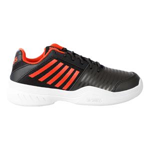 K-Swiss, Jungen Tennisschuhe Court Express Carpet in rot, Sportschuhe für Jungen