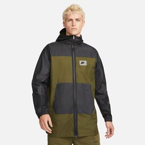 Nike Jacke NSW Woven - Grün/Smoke Grau/Orange