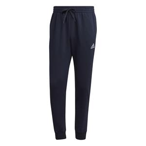 adidas Trainingsbroek Essentials Fleece Tapered - Navy/Wit