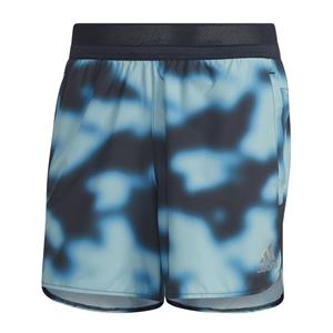 Adidas Run Icons Logo Graphic All Over Print Shorts