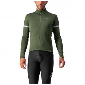 Castelli Fondo 2 lange mouw fietsshirt groen heren