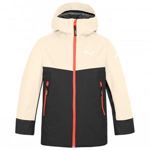 Salewa  Kid's Sella Powertex / TWR Jacket - Ski-jas, wit/zwart