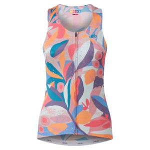 dhb Moda Womens Sleeveless Jersey (Tropics) AW22 - Cashmere Rose}
