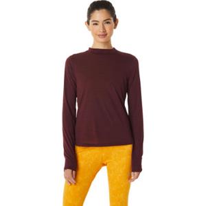 ASICS Women's RUNKOYO MOCK NECK LS TOP - Hardloopshirts (lange mouwen)