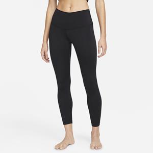 Nike Yoga 7/8-legging met hoge taille voor dames - Zwart