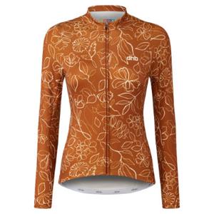 dhb Moda Womens Long Sleeve Jersey (Sienna) AW22 - Umber}